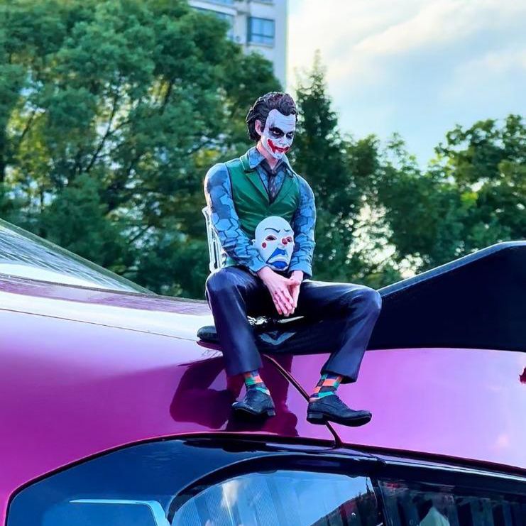 Dazzlestore Joker Araba Figür