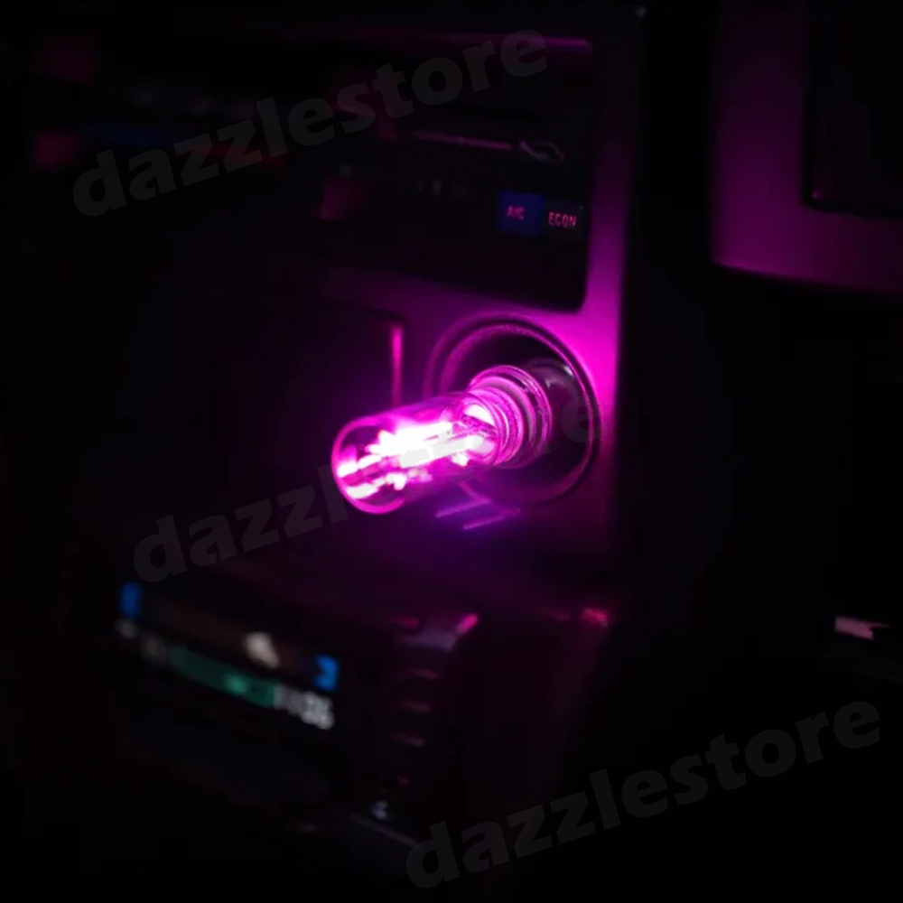 DazzleStore Araç İçi Dokunmatik Anahtarlı USB Led Işık