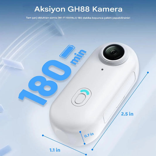 Dazzlestore WiFi Kablosuz Dijital Aksiyon Kamerası