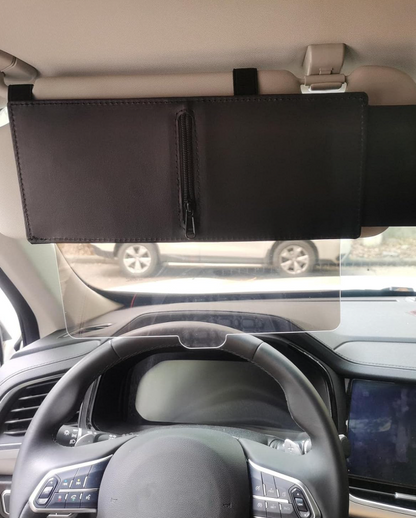 Dazzlestore Otomatik Fermuarlı Ayarlanabilir Güneş Koruyucu