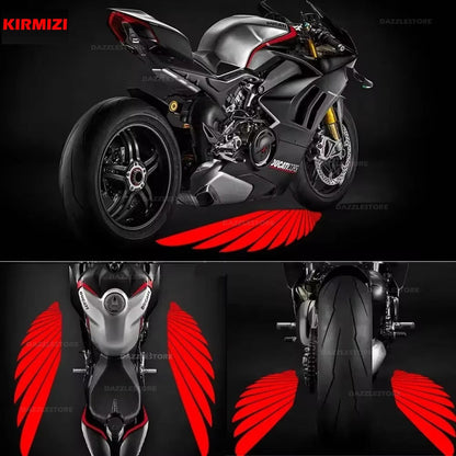 DazzleStore Motosiklet Melek Kanatları