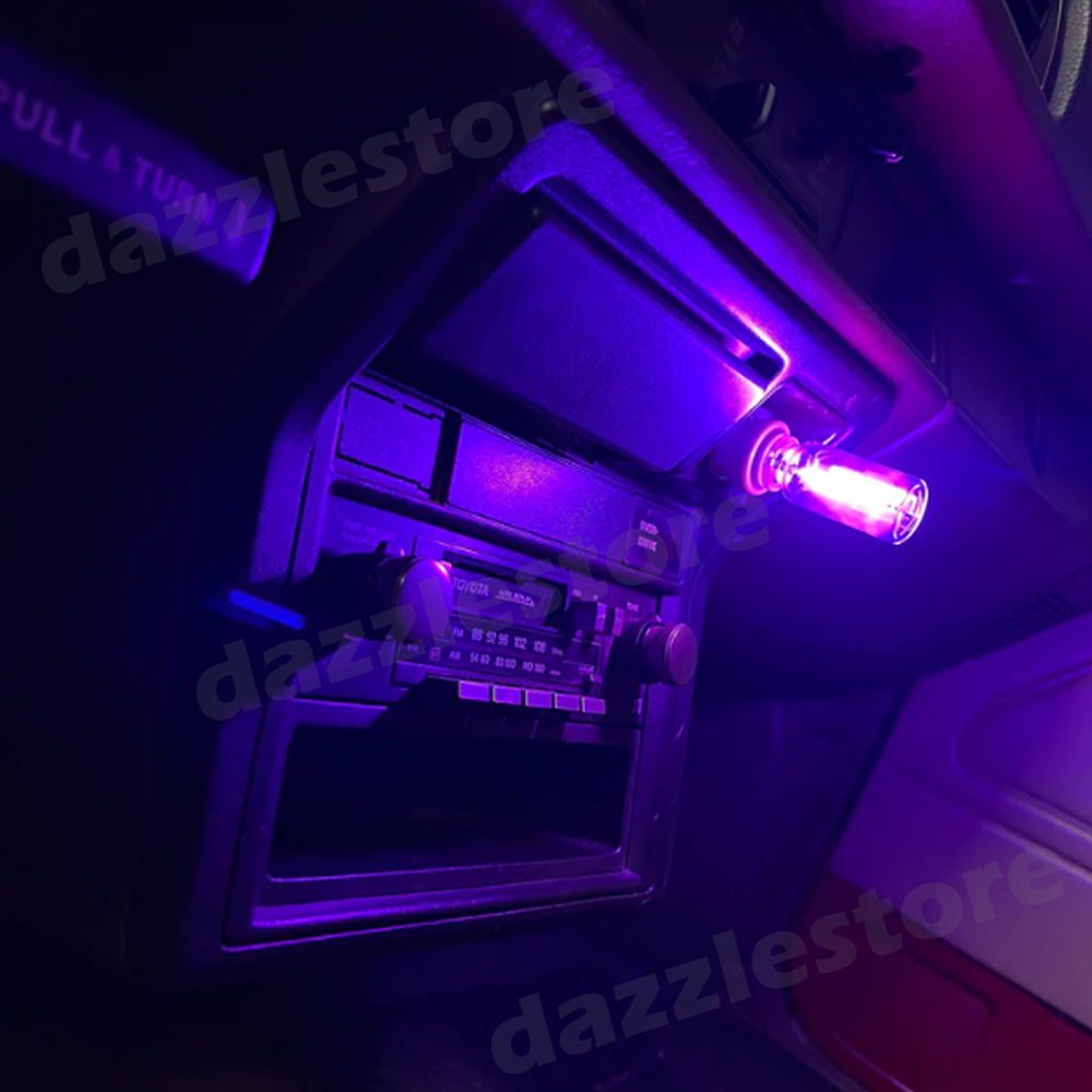 DazzleStore Araç İçi Dokunmatik Anahtarlı USB Led Işık