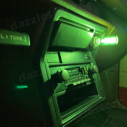 DazzleStore Araç İçi Dokunmatik Anahtarlı USB Led Işık