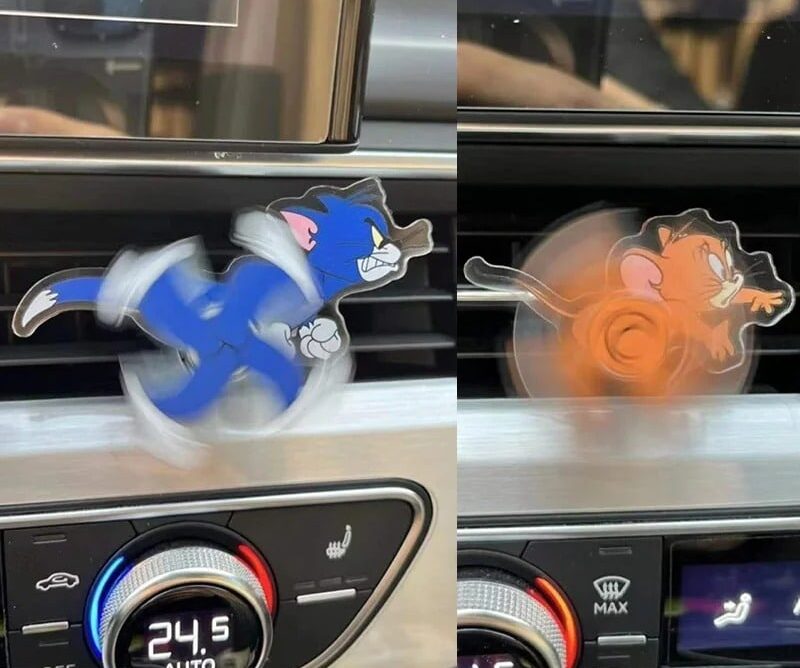 DazzleStore Tom ve Jerry Araba Sticker