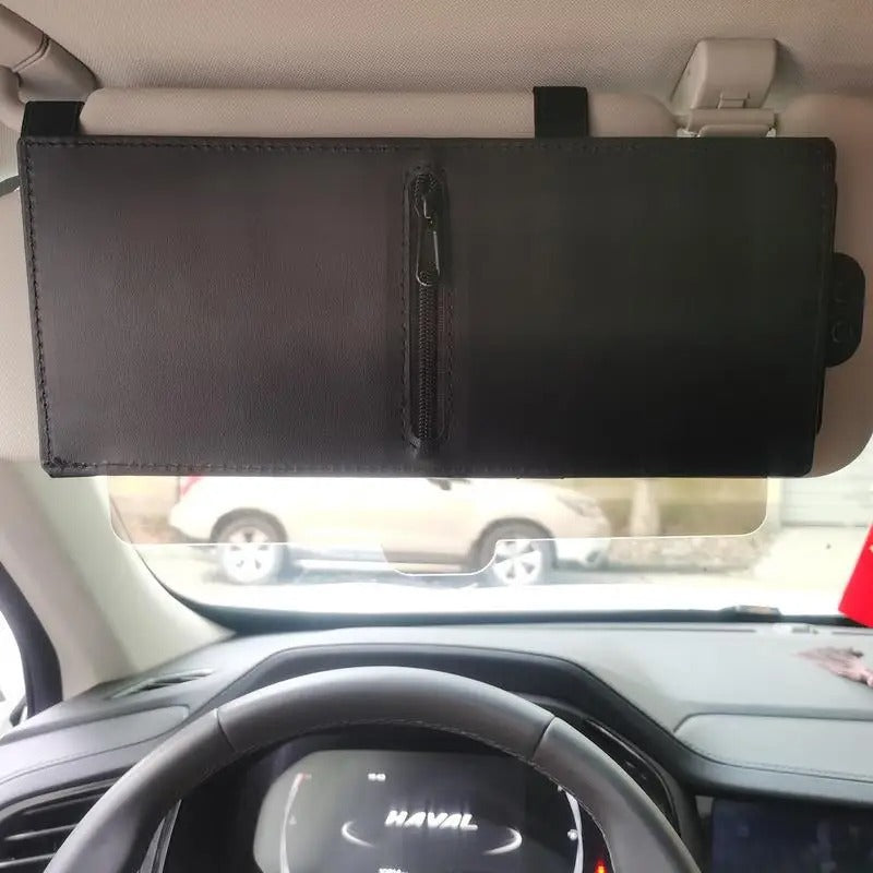 Dazzlestore Otomatik Fermuarlı Ayarlanabilir Güneş Koruyucu