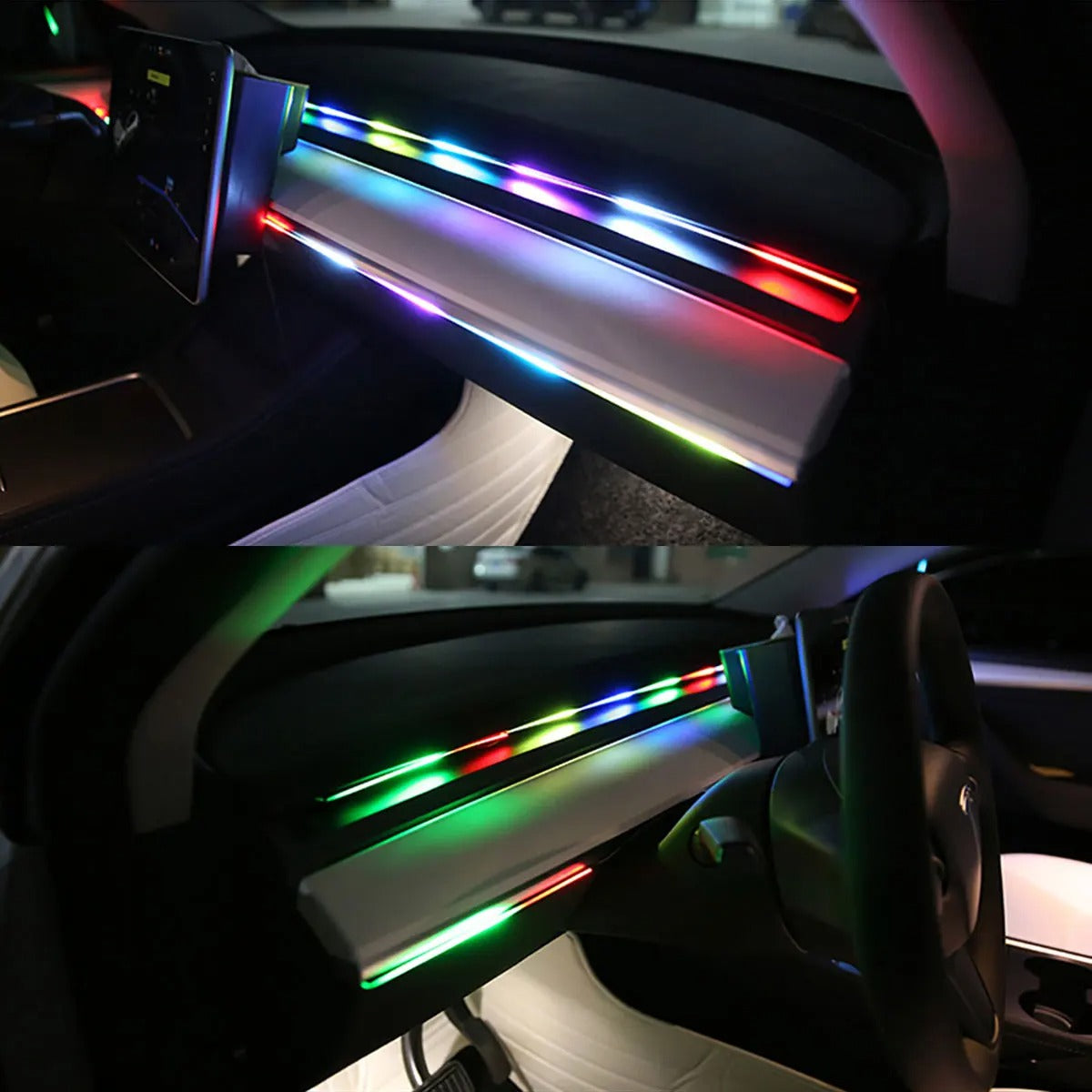 DazzleStore Kumandalı Araba İçi Neon