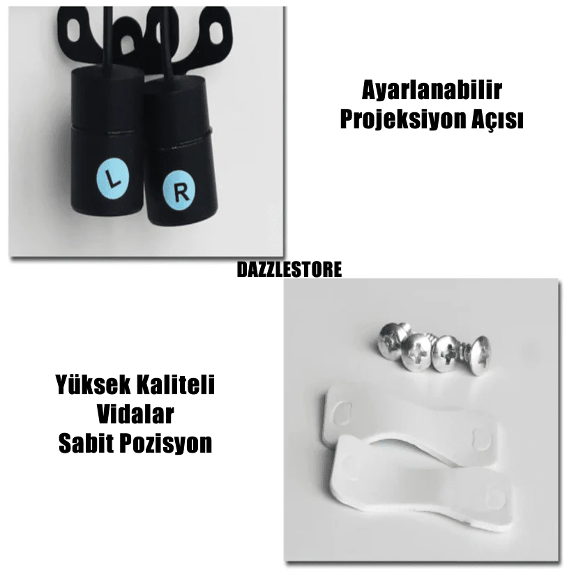 DazzleStore Motosiklet Melek Kanatları